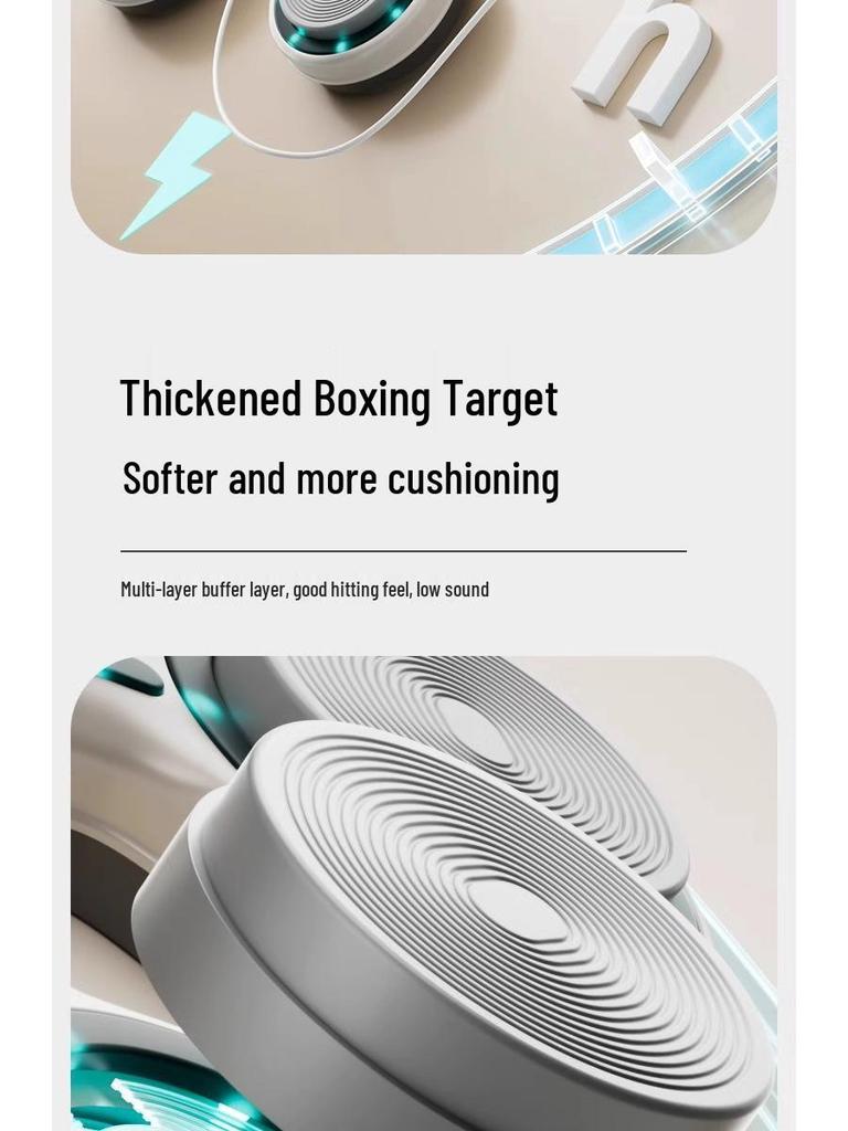 Dětský chytrý hudební boxovací nástěnný terč pro domácí trénink