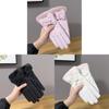 Winter Warm Touchscreen Gloves For Women With Thick Cotton Fleece For Cycling And Travel