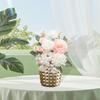 Decorative Resin Flower Pot Desktop Ornament for Indoor Outdoor Plants Garden Balcony Tabletop Home