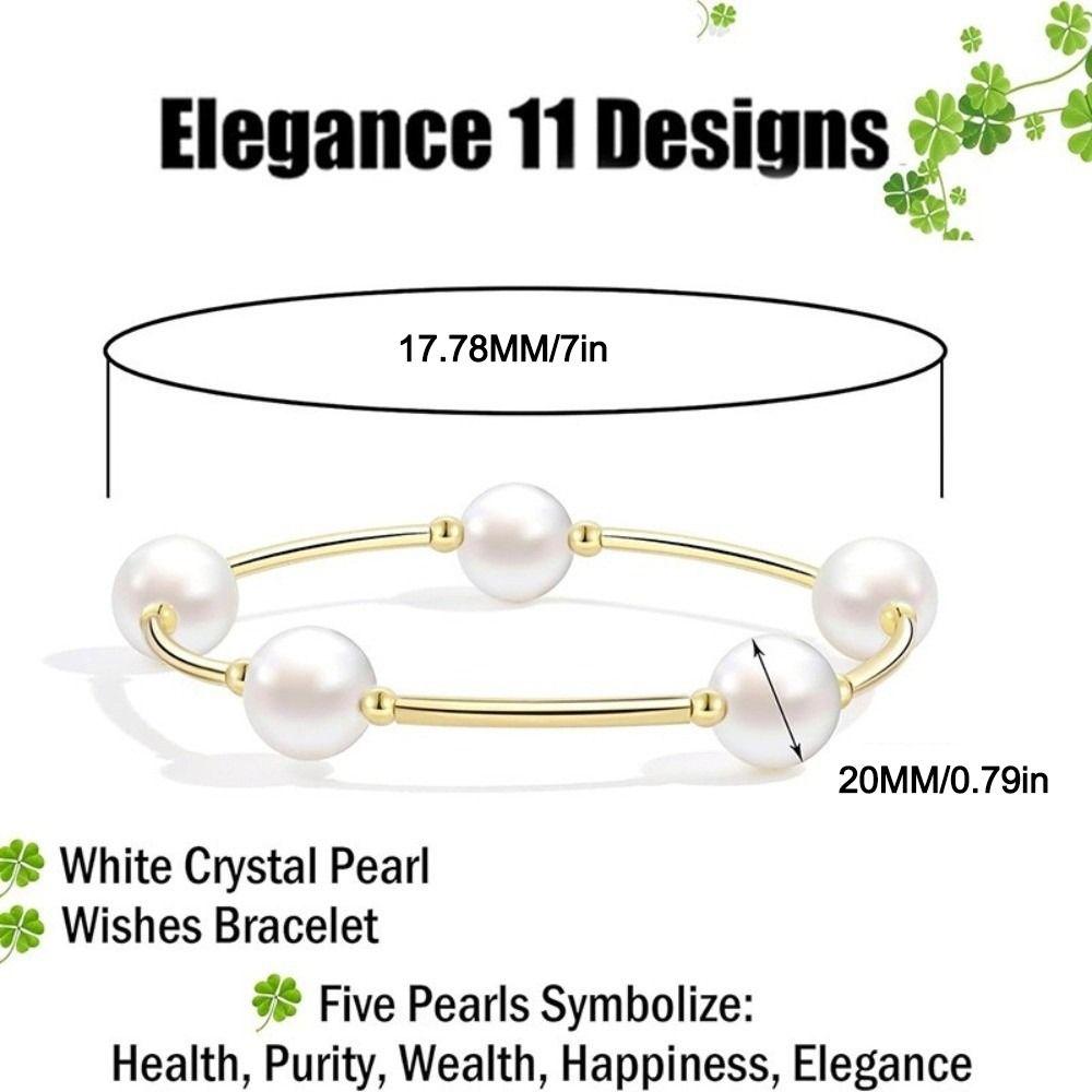 Large Coarse Ball Bead Bracelet 20mm Beaded Link Chain New Stackable Bracelet  Women's Accessories