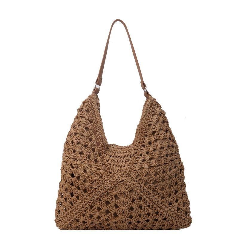 New Fashion Woven Bag Shoulder Messenger Women's Bag