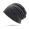 Hip-Hop Knitted Bonnet Hat Solid Color Running Cap New Slouchy Beanie  Unisex Men Women