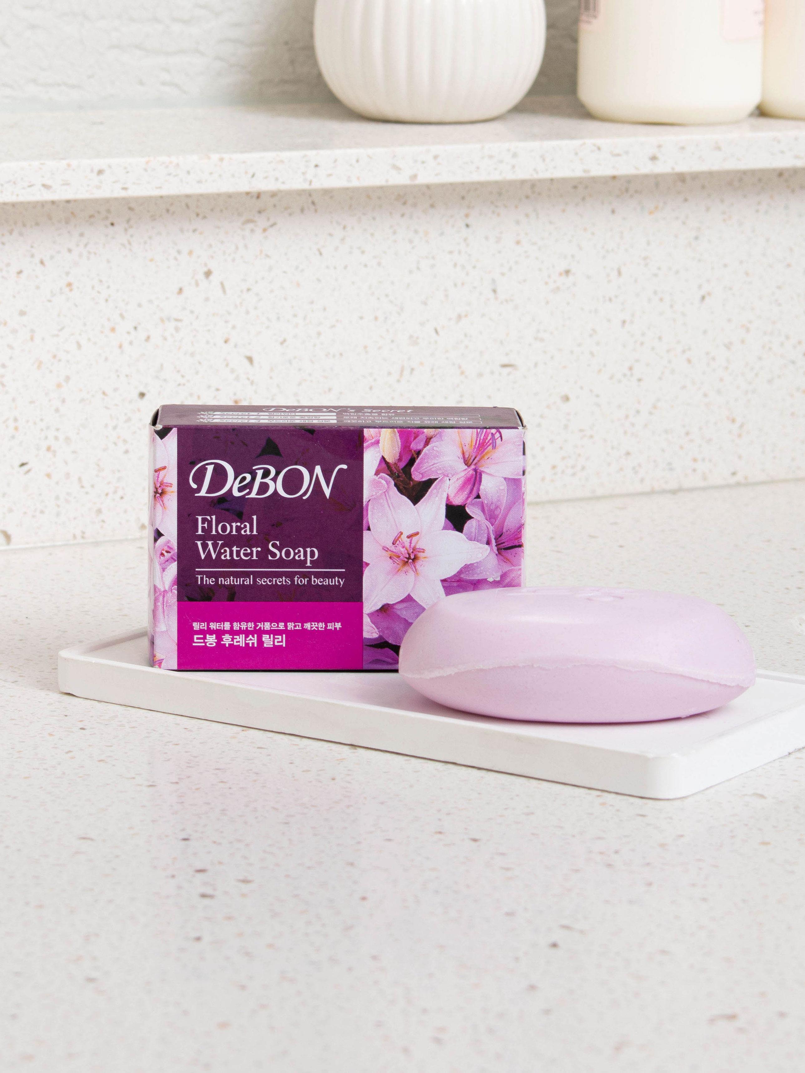 

DeBon Fresh Lily Scented Bar Soap 100g 1ea