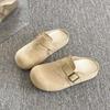 The New Style of Baotou Women's Shoes for Summer Can Be Worn with Half A Slipper