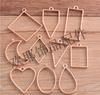 7-Color DIY Alloy Jewelry Geometric Epoxy Resin Mold Frame
