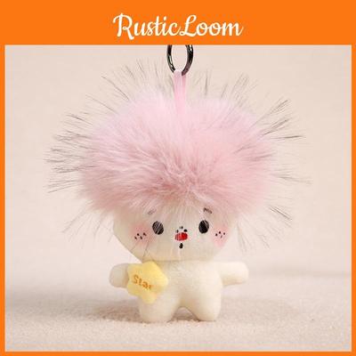 Penguin Keychain Plush Toy With Unique Head Tilt For Bag Decoration And Collectors