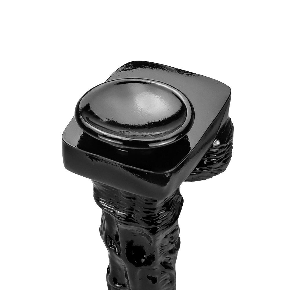 39CM Stor Pikk Svart Monster Kuk Dildo for Analt Analt Plugg Fisting BDSM Sex Anale Leker Realistisk Penis Fetisj