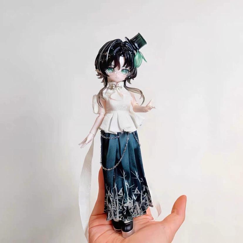 Come4Free Minty V3 Lucky Little Sign Spirit Series  Cute Doll Movable 1/8 Bjd Action Figurine e Christmas Present