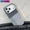 Custodia rigida in PC colorata in fibra di carbonio sottile Clash per iPhone 17 16 15 14 Pro Max Cover Bumper antiurto con ricarica wireless magnetica