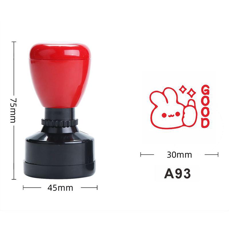 1pc Comments Encourage Stamp Scrapbook Seal Primary School Students DIY Stamps Various Styles School Teacher Supplies TMZ