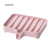 Soap Dish With Drain Soap Tray Shower Soap Storage Bathroom Accessories Multipurpose Household Soap Drain Rack