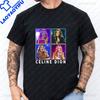Celine Dion Vintage Print T-shirt - A Trendy Short-sleeved Shirt Suitable for Both Men and Women with A Neutral Style Pattern