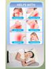Cross-Border Slow-Rebound Memory Foam Ox Horn Neck Support Pillow