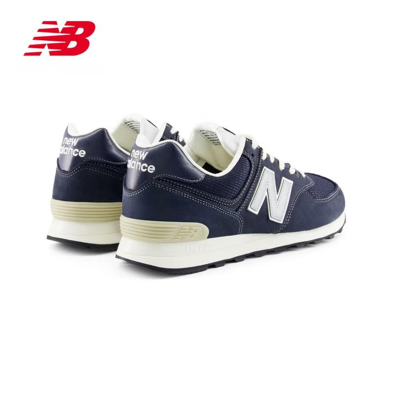 NEW BALANCE Men's and Women's Spring Stylish Retro Lightweight Comfortable Mesh Breathable Sports and Leisure Shoes U574BG2