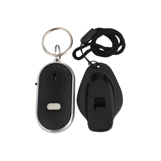 Fluier localizator chei cu senzor audio Găsire ușoară a cheilor Echipament anti-pierdere Duritate ridicată Lumină de noapte Localizator chei