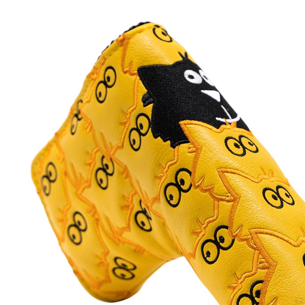 Golf Club Headcover Closure Embroidery Putter