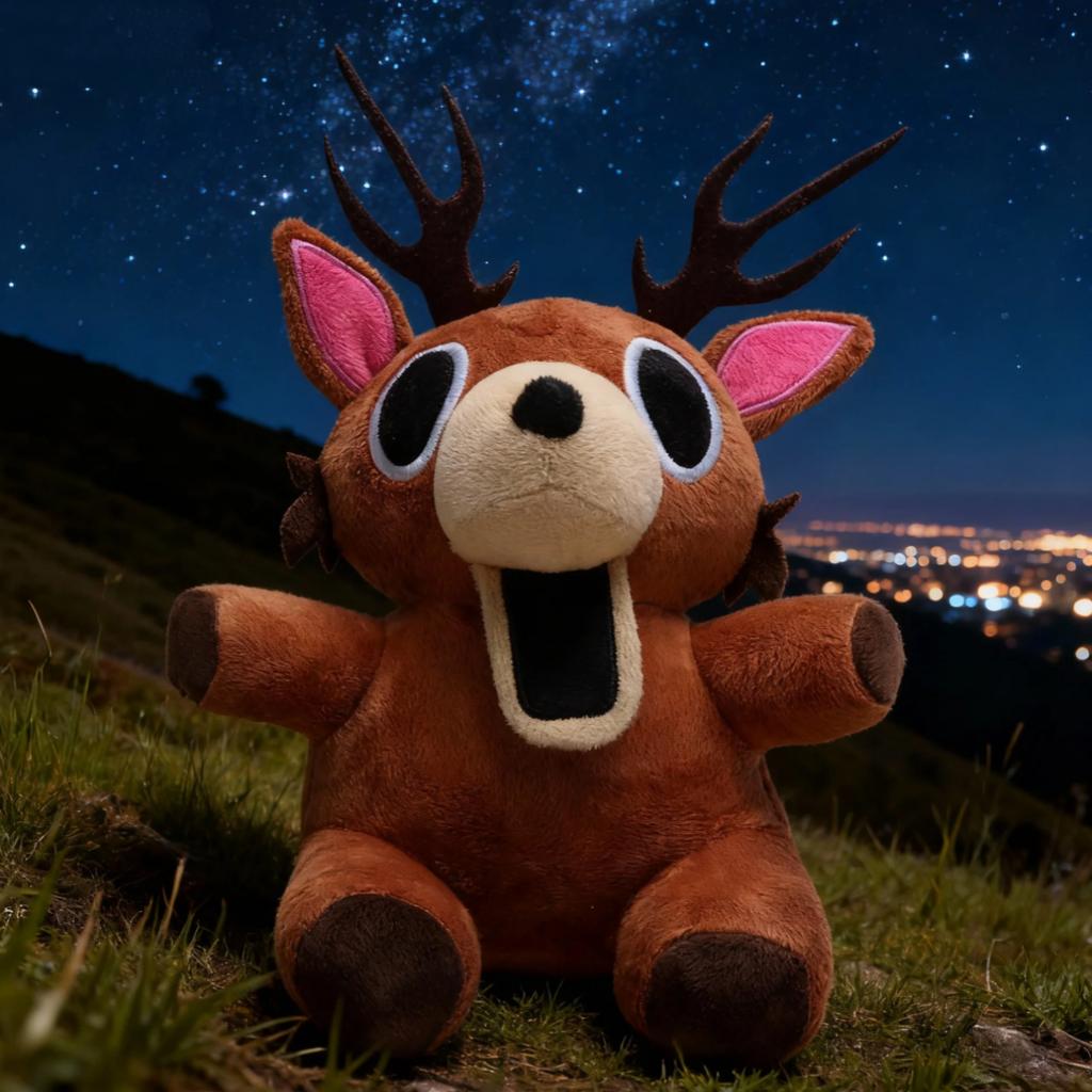 Deer Buddy Plush Toy 99 Nights in the Forest Game Merchandise Buddy Christmas Party Dec Kid Birthday Xmas Gift Home Dec Gift Ide