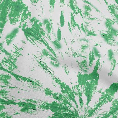 Cotton Flex Hellgrüner Stoff Batikstoff für Bastelprojekte, Dekostoff, bedruckt, Meterware, 40 Zoll