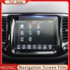 Tempered Glass Car GPS Navigation Screen Film LCD Screen Protective Film Trim for Jeep Compass 2017- Wrangler