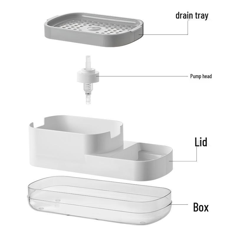 Automatischer Seifenspender mit Pumpfunktion für die Küche.