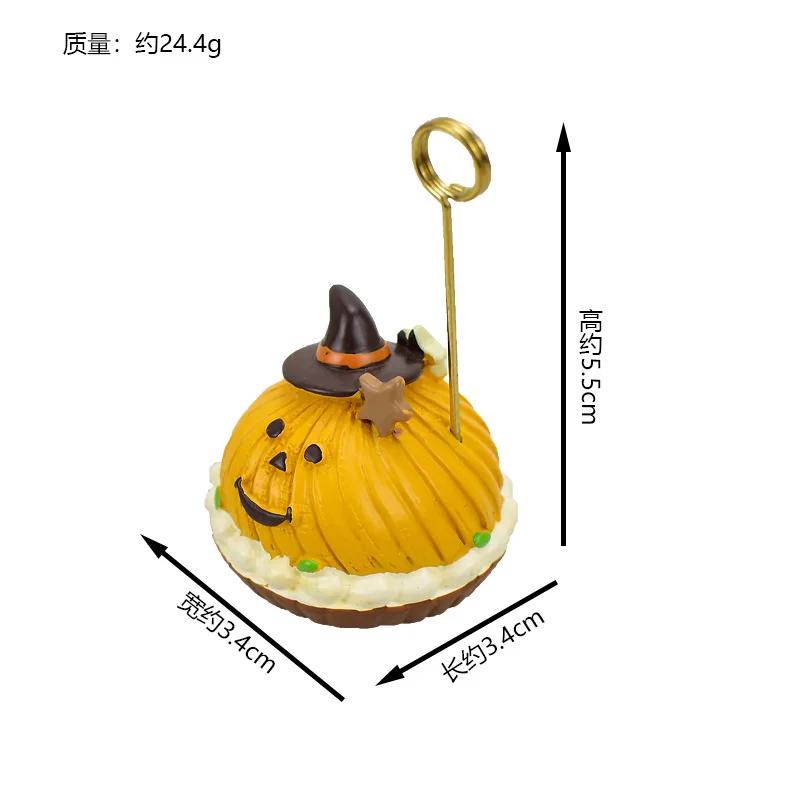 New!Japan Zakka 2025 Halloween Japan Decor Bookshelf Decoration Collectible Home Decor Resin Craft Ornaments Scene Decoration