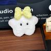 Toys Plush Star With Squeaker And Bow Chain Ultra Soft Stuffed Gifts Animal