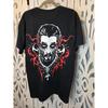 Bbno$ Its Baby No Money Graphic Tee Black Red Double Sided Cotton NWOT Large