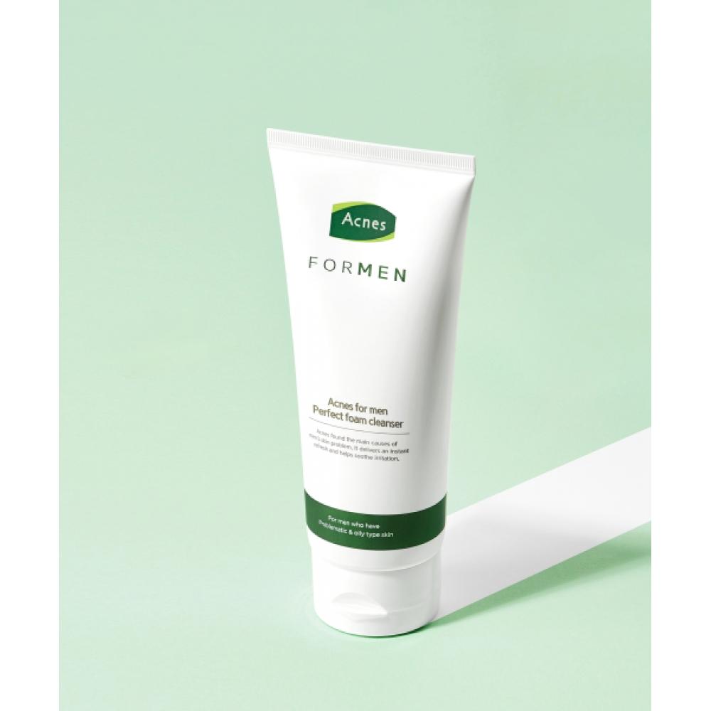 Acnes 2 X [sebum eXfoliation Care] For Men Perfect Foam Cleanser 150ml