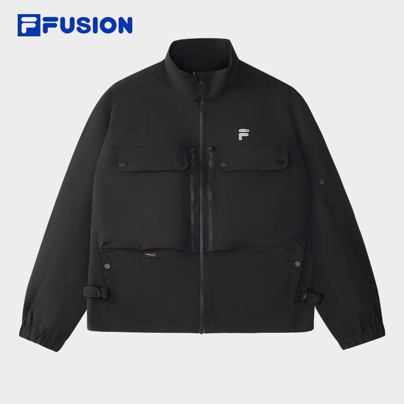 FILA FUSION Men s Casual Stand-up Collar Woven Jacket XL