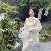 Women's Summer Chiffon Sun Protection Cardigan - Nuan Feng Lai Style, Long Sleeve, Loose Fit