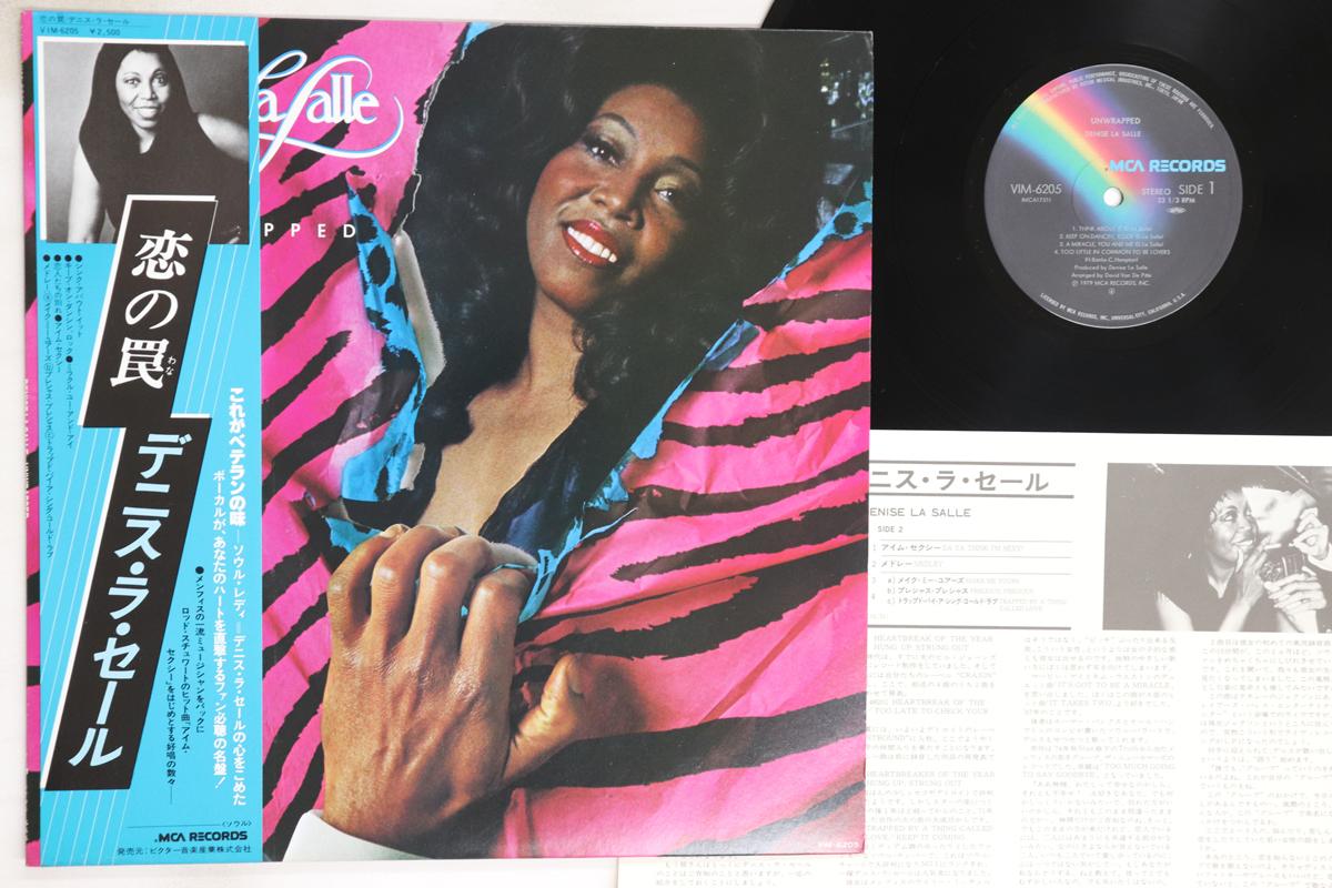 

LP Record DENISE LASALLE - Unwrapped VIM6205 MCA 1979 Japan Obi Soul/Funk Used
