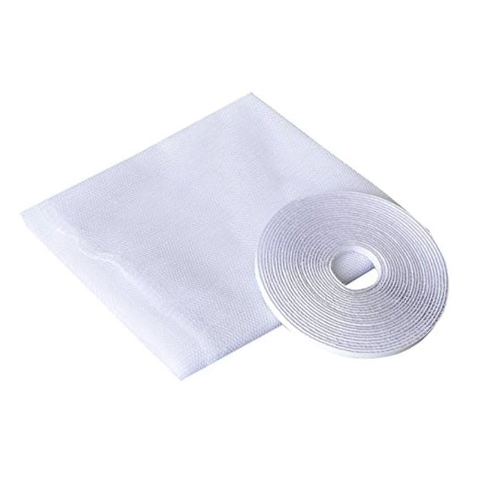 

Moustiquaire Fenêtre - DIY - 130x150 cm - Blanc - Découpable - Anti-Insectes
