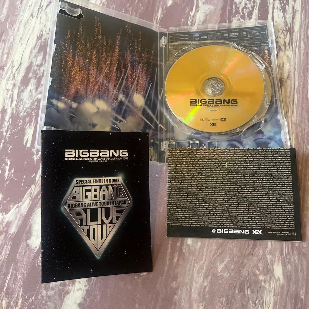 [USED] BIGBANG ALIVE TOUR IN JAPAN DVD