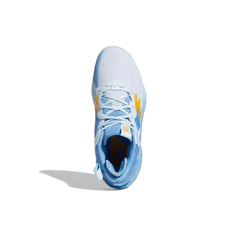 adidas Dame 8 Three Kingdoms Unisex Sneakers Blue Pantone Footwear-White HQ4504