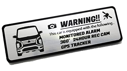 

Honami Works Малый размер Новый ekX EV ek Cross Эмблема безопасности Круглосуточное наблюдение Видеорегистратор GPS-трекер Наклейка