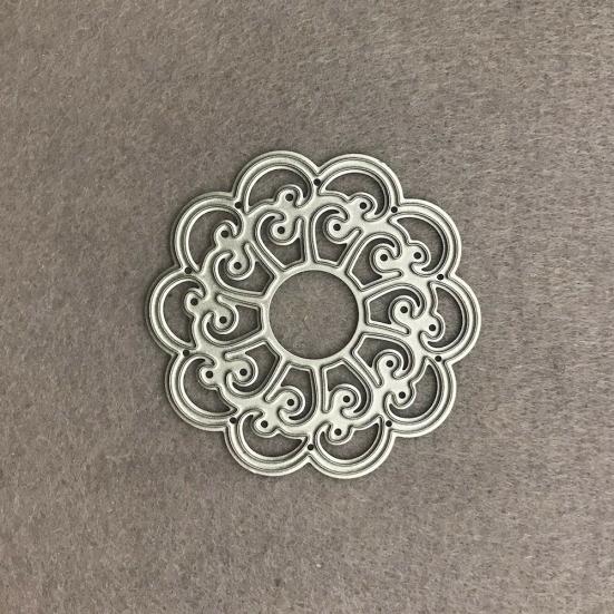 Kovové vyřezávací šablony s krajkovými květinami pro kutily, scrapbooking, emboss, papírové karty, album, šablona