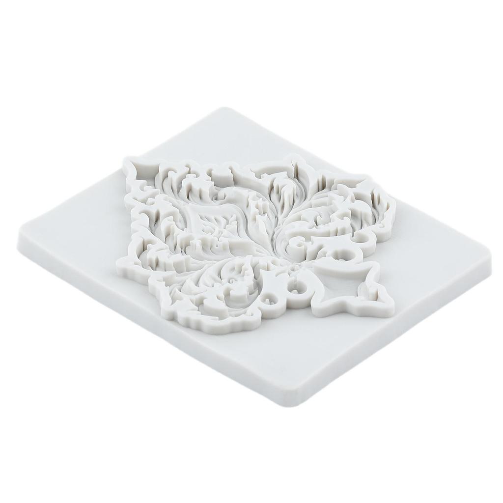 Barockstil Silikonform Relief Blume Fondantformen Kuchen Dekorationswerkzeuge Themenkuchen Dessert Dekoriert Schokoladenbonbonform