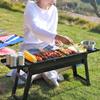 Tragbarer Klapp-Holzkohle-Grill