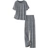 Women's Loose Short-Sleeved Top & Pants Summer Set