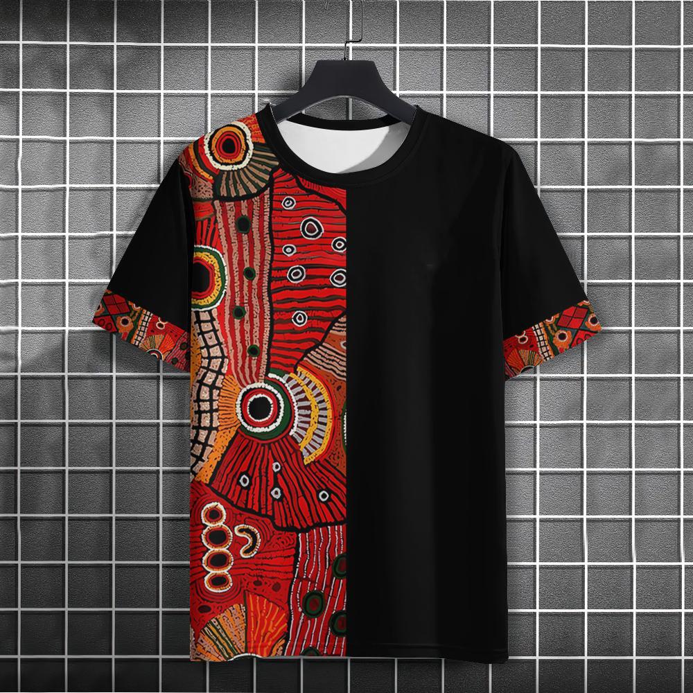 Size XXS-6XL Plus Size T-shirt Ethnic Style 3D Printed T-Shirts Men Women Casual Fashion Streetwear Short Sleeve T Shirt Tops