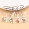 28 Styles 28x90mm DIY Transparent Resin Goldfish & Clownfish Keychain Pendant Ornaments
