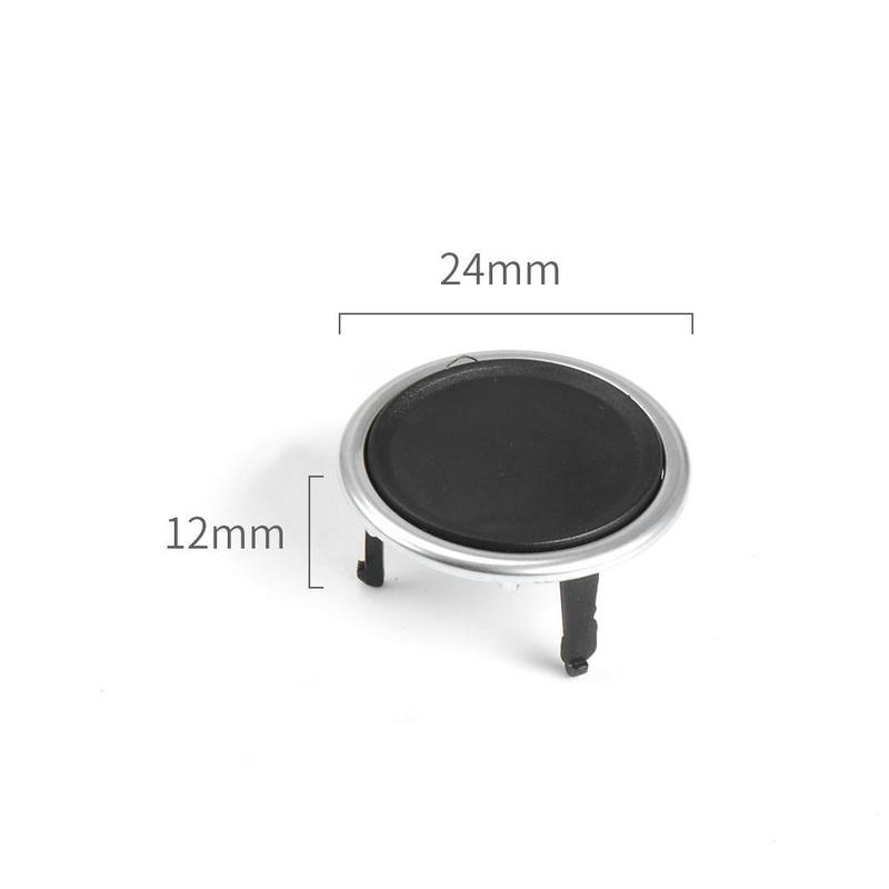 Car Rear Air Conditioner Rotation Climate Control Knob Button Cover Rear A/C Panel Decorative Cover For VW Sharan Seat Alhambra