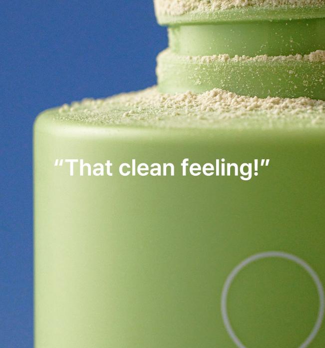 By Wishtrend Green Tea N Enzyme Powder Wash – Gentle Exfoliating Cleanser 110g