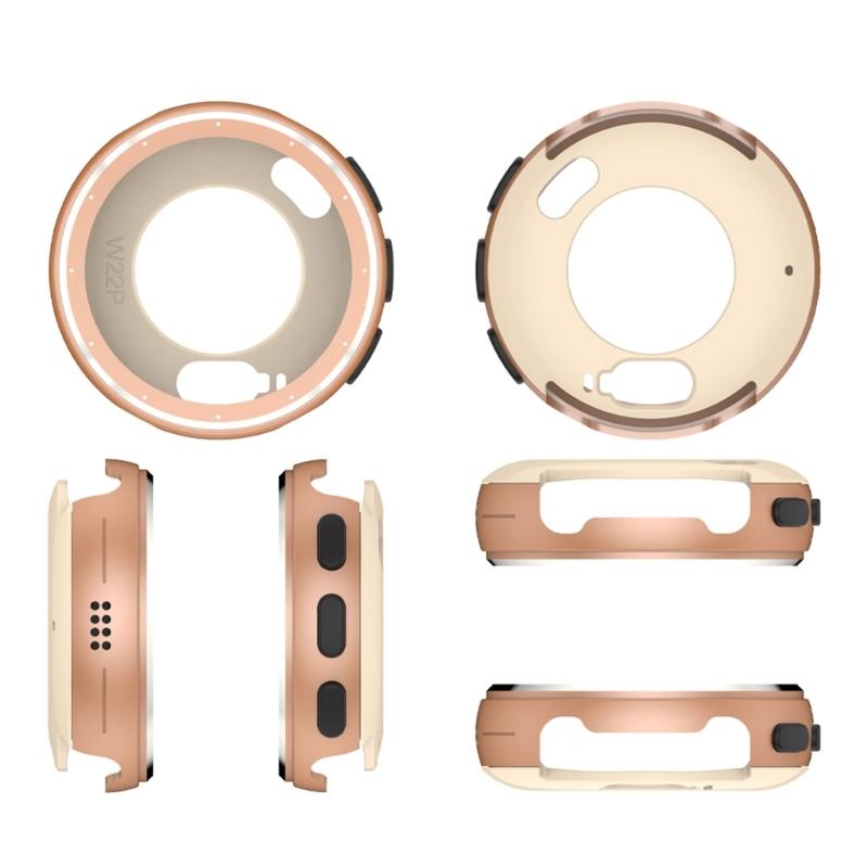 Heavy Duty Metal Protective Case For Smartwatch Shockproof Cover Scratch Resistant Guard With Easy Installation Design