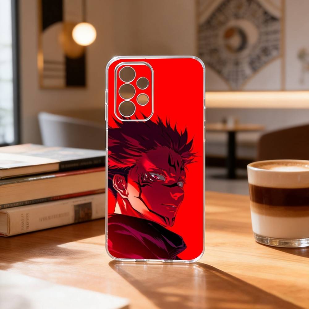 J-Jujutsu K-Kaisen Itadori Y-Yuji Phone Case For Samsung S25,S24,S21,S22,S23,S30,Ultra,S20,Plus,Fe Transparent Cover