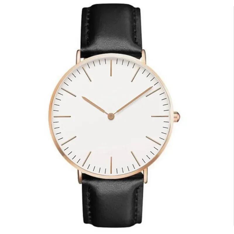 Fashion Women Watches Luxury Metal Dial Leather Belt Analog Ladies Quartz Wrist Watch Simple Casual Female Clock Montre Femme