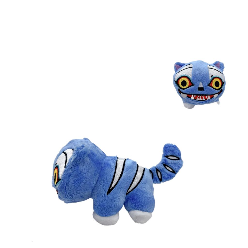 Anime K-pop Demons Hunters Plush Cute Purple Tiger Black Hat Magpie With 3 Eyes Monster Hunt Girl Group Stuffed For Fans Gifts