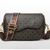 Vintage bedruckter Brief vielseitige kleine quadratische Tasche