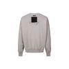 Evisu Aw23 Multi Logo Embroidered Letter Round Neck Pullover Oversized Sweatshirt Men sweatshirt Light-Brown 2EAGNM3SW5150OSCT