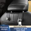Multifunctional Leather and Metal Car Seat Back Storage Hook For Lada Priora Sedan Granta Vesta Niva Largus Vaz Samara 2110 F7
